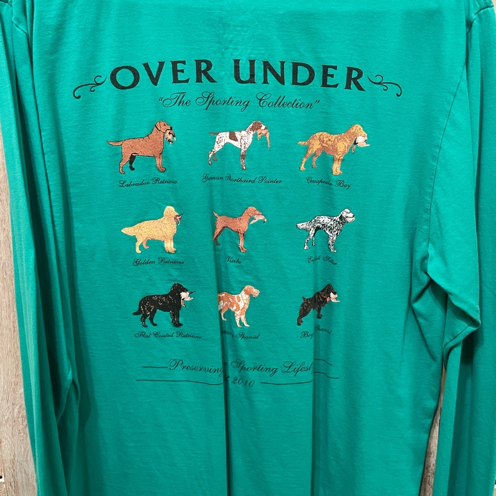 Over and Under hunting dogs longsleeve - Picture 4 of 4